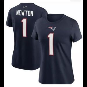 New Cam Newton New England Patriots Nike Womens XXL Standard Fit Player T-Shirt